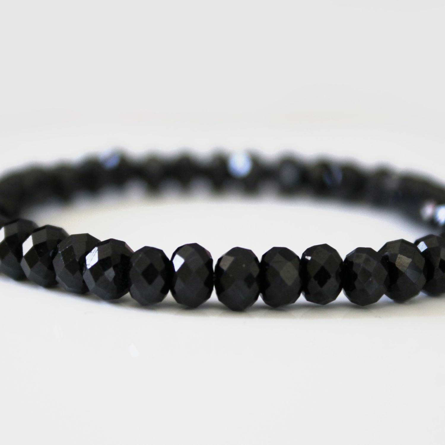 Women’s Black Spinel Bracelet Lavanya Jewellery Gb