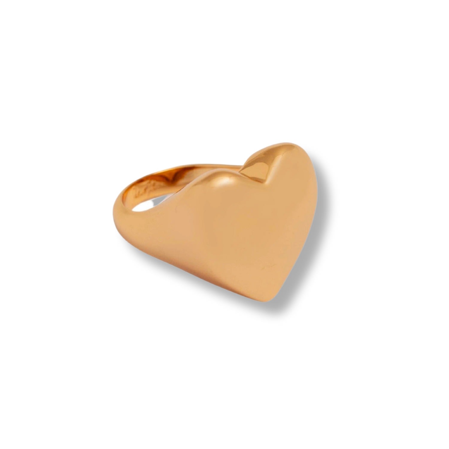 Women’s Heart On My Sleeve Ring - Gold Mademoiselle Jules