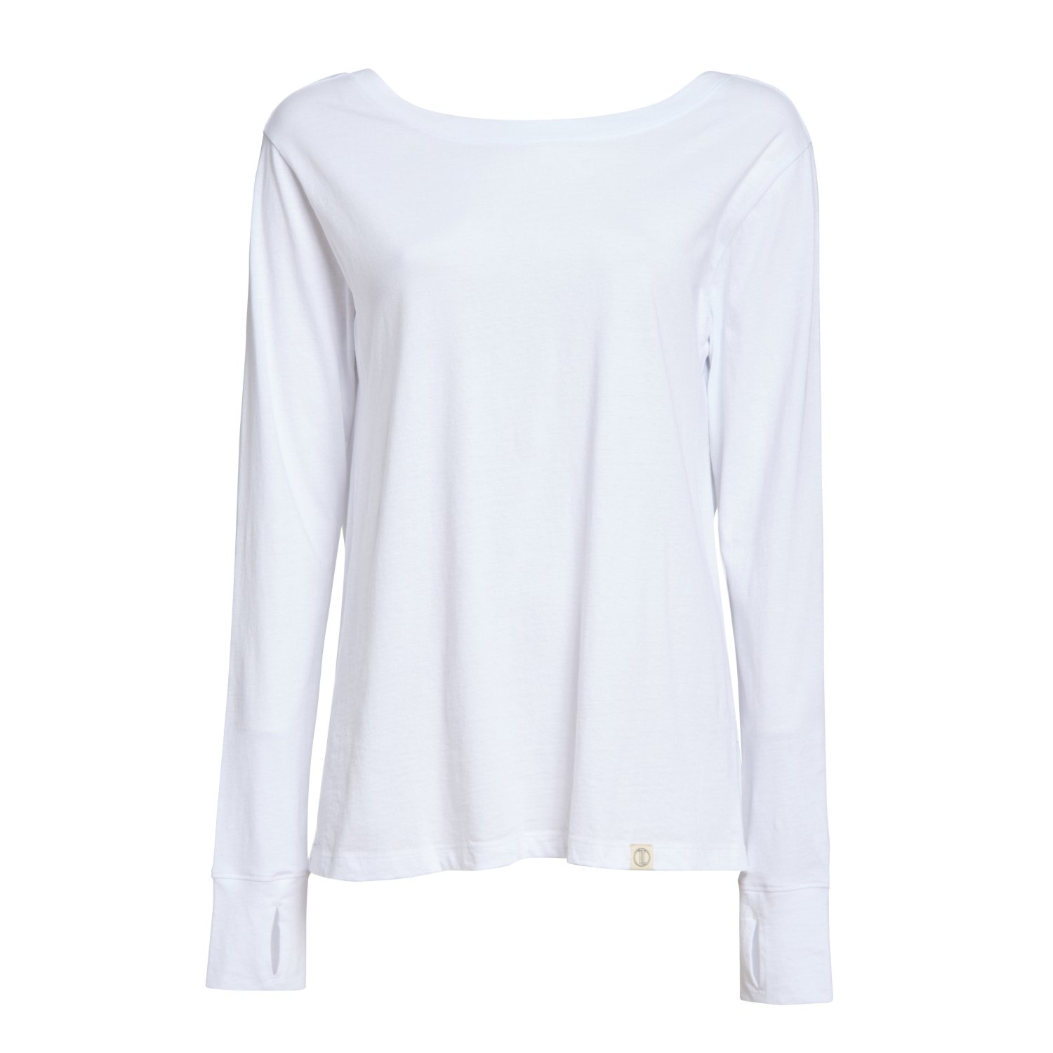 Women’s Joni Long Sleeve Tee - White Extra Large Lovetrust