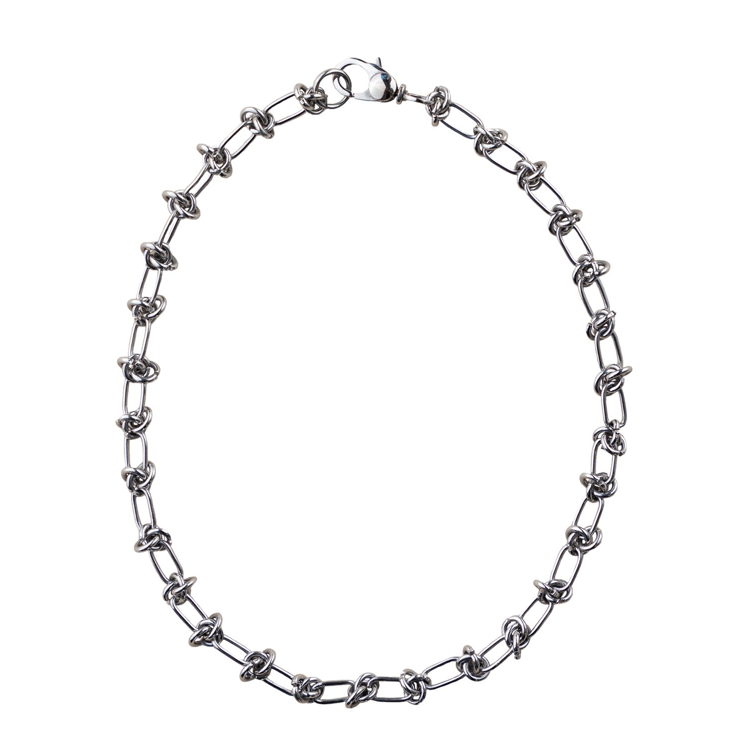 Women’s Silver Noah Barbed Wire Necklace Cocoatemyshoes