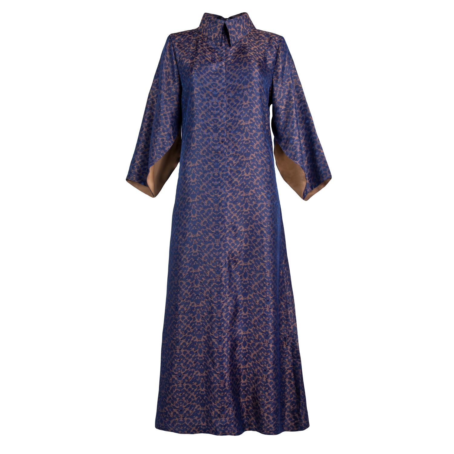 Women’s Chloe Jacquard Dress With Cloak Sleeves XXL Numbat