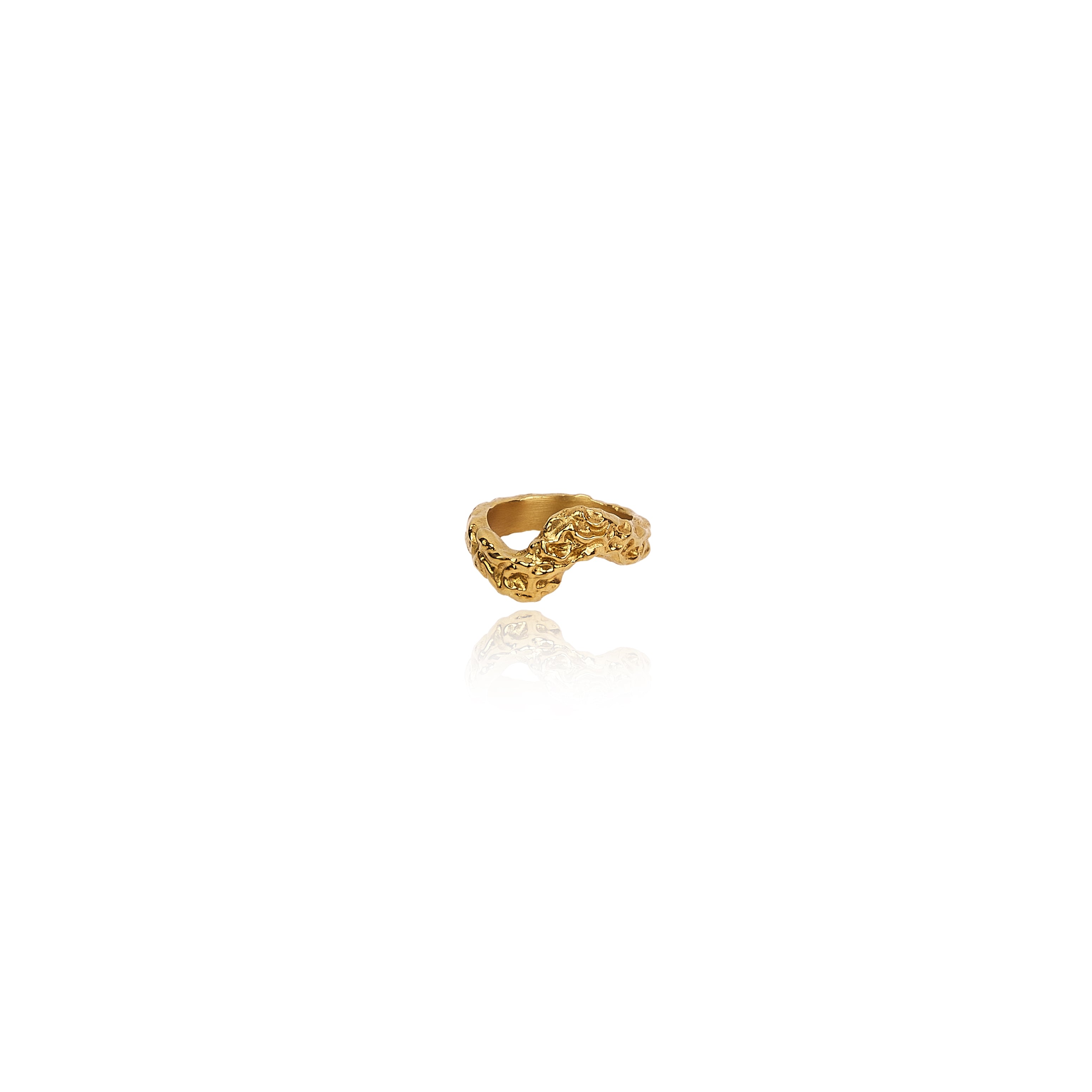 Women’s Gold Nano Ring Tseatjewelry