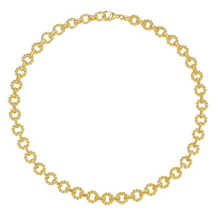 Women’s Gold Anais Link Chain Necklace Emma Louise Accessories