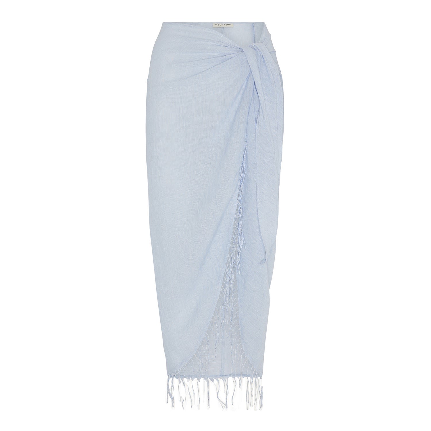 Women’s Layla Line Pareo - Ice Blue Small The Summer Edit