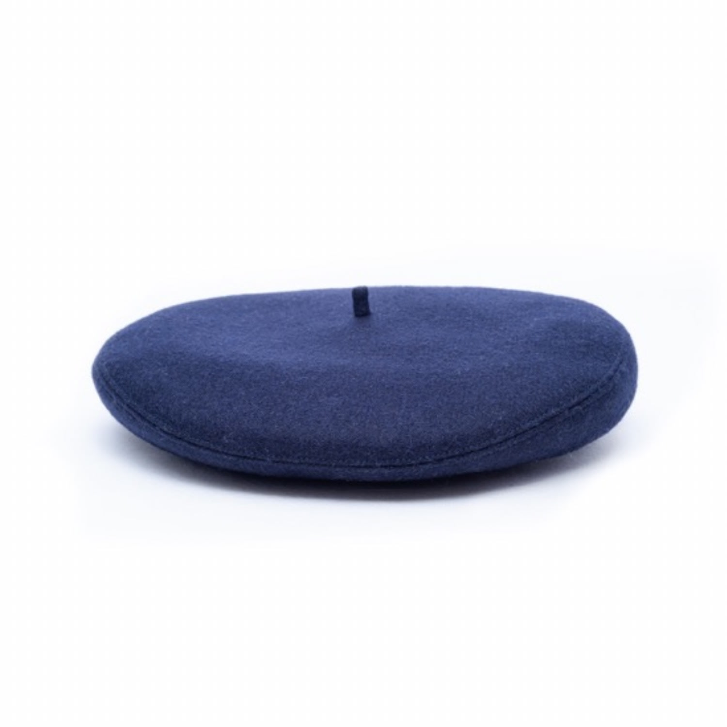 Women’s Blue Beret Wool Navy 54Cm Anthony Peto