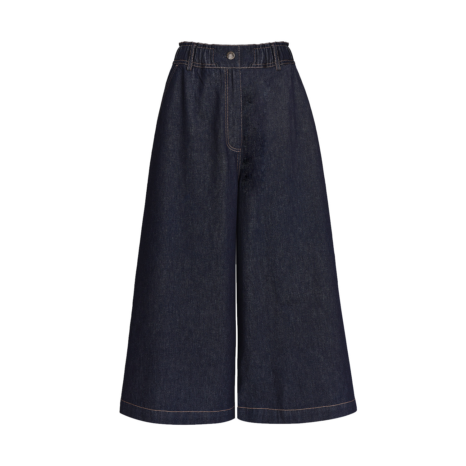 Women’s Blue Porojo Denim Culottes - Indigo Large Asantii