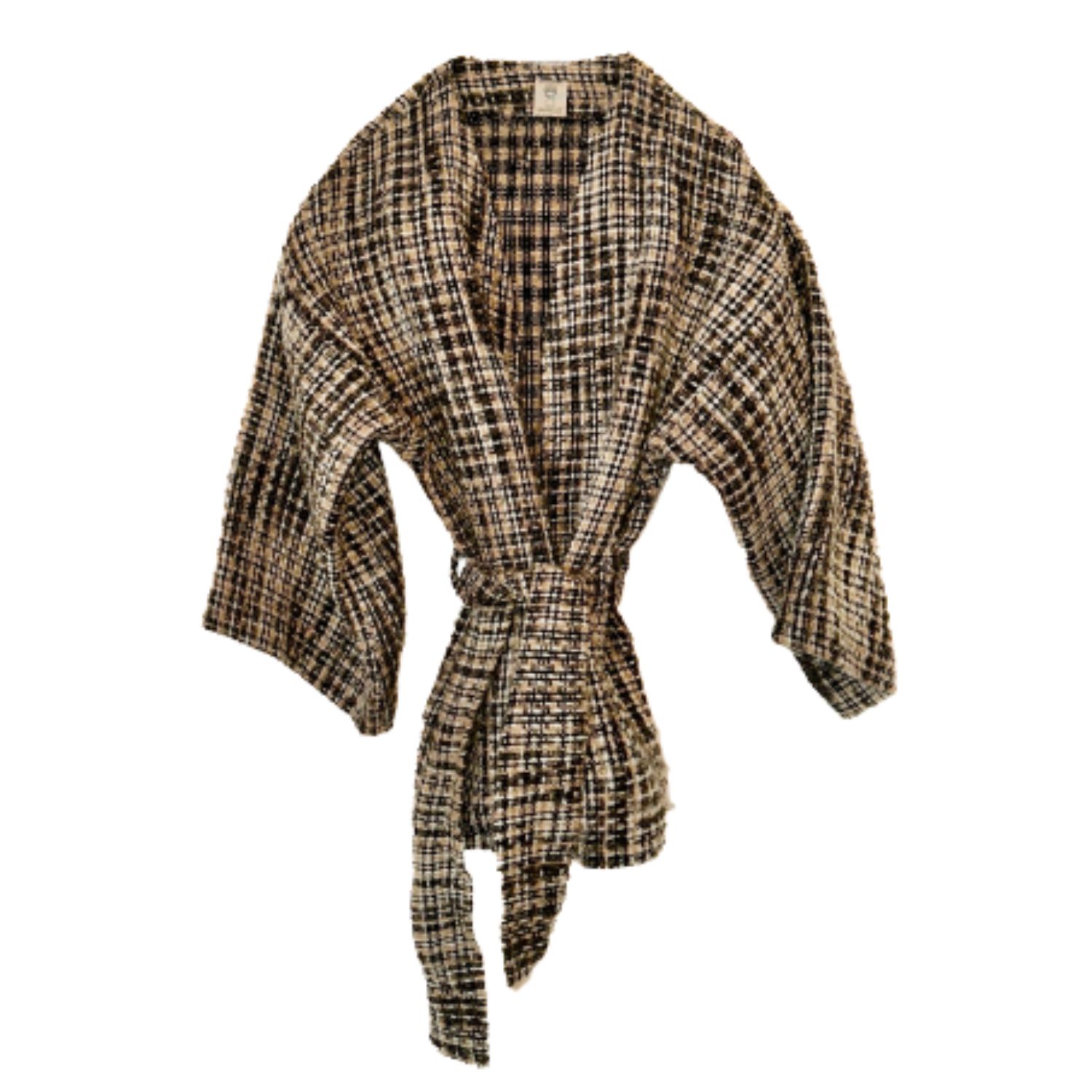 Women’s Neutrals / Brown Tweed Jacket One Size Citizens of Carthage