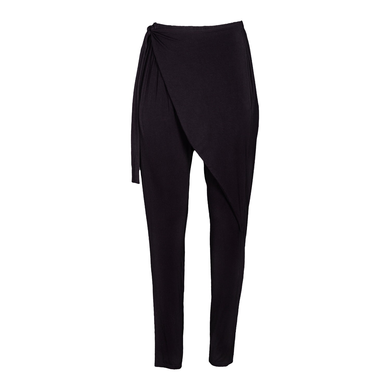 Women’s Bamboo Wrap Pant - Black XXL Carlton Jones