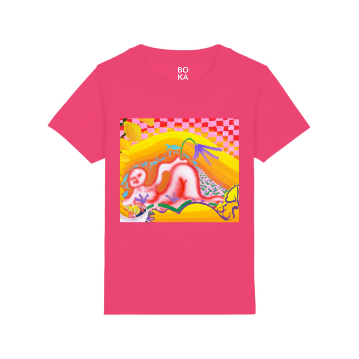 Women’s Pink / Purple Fruit Salad Party Pink T-Shirt. Extra Small Boutique Kaotique
