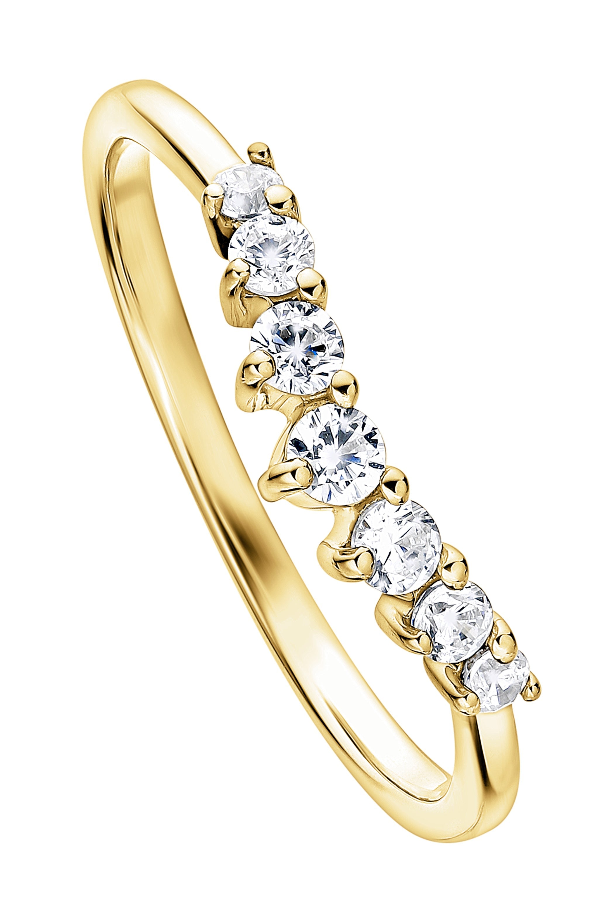 Women’s Grace Yellow Gold Lab Grown Diamond Ring Created Brilliance