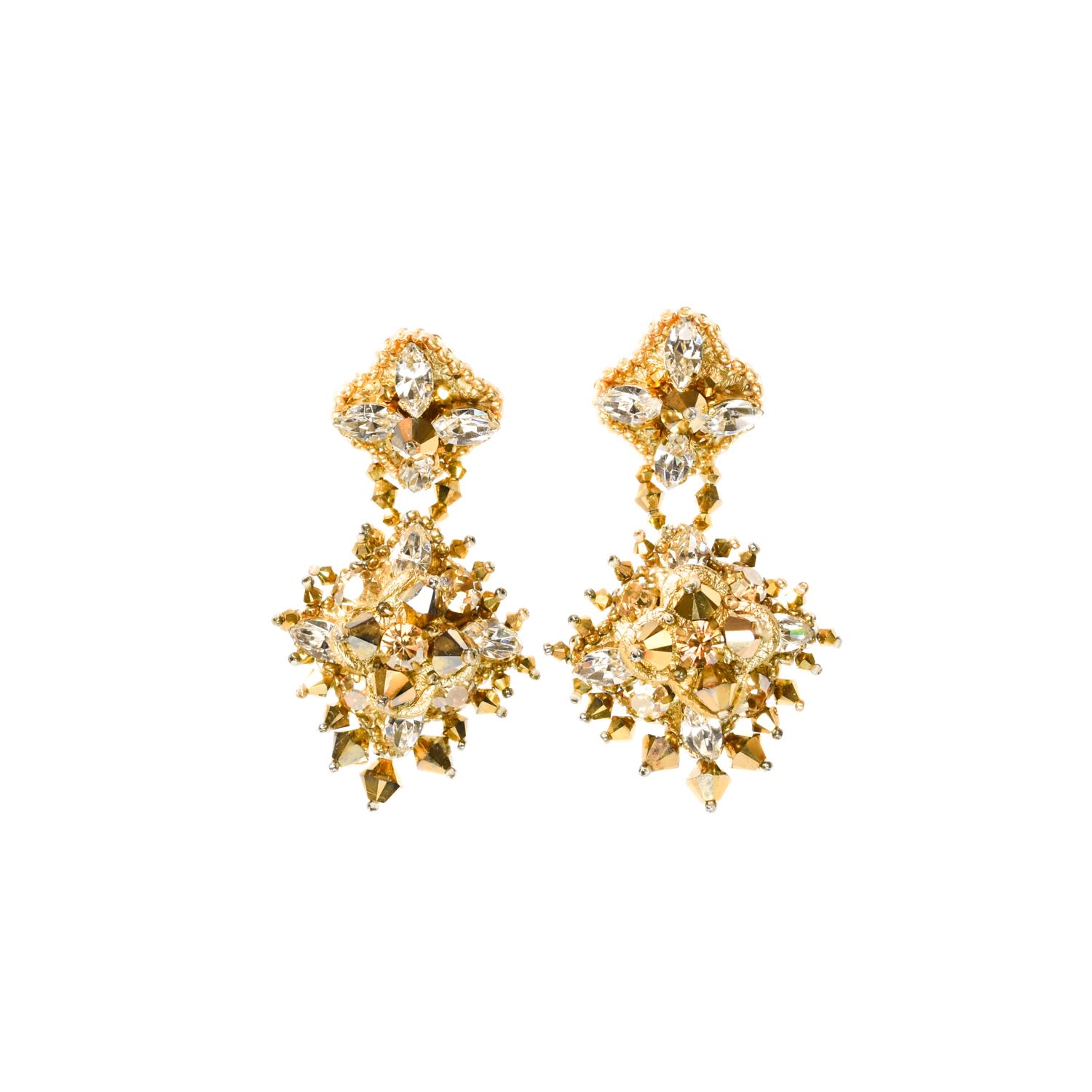 Women’s Alexa Gold Earring Eleve Jewels