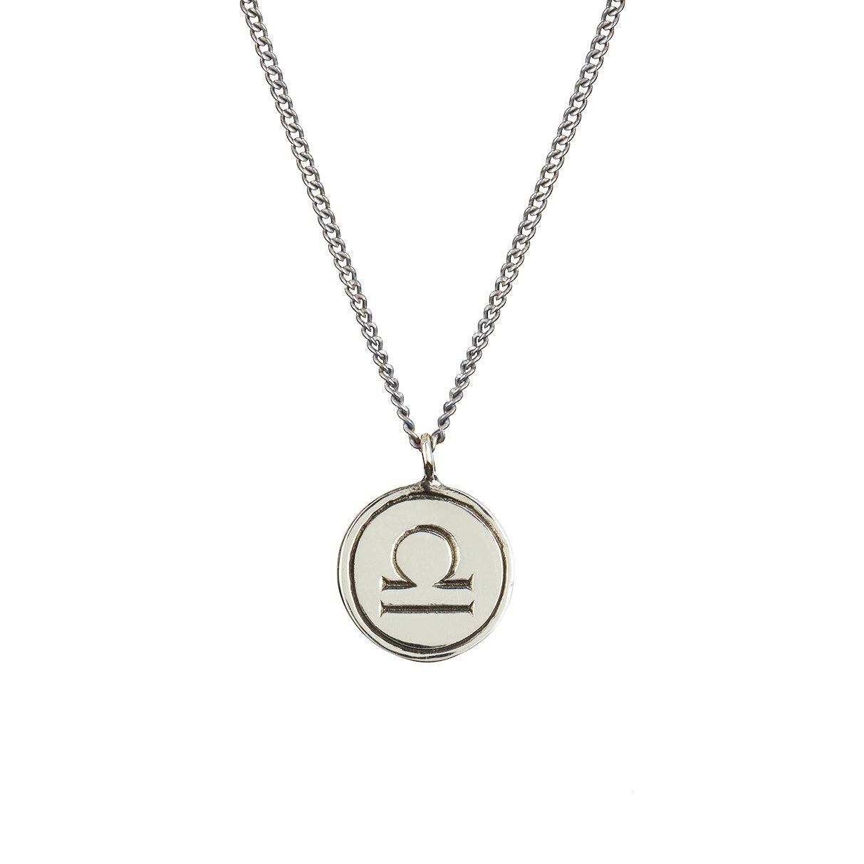 Women’s Zodiac Necklace Libra Silver Rachel Entwistle Jewellery