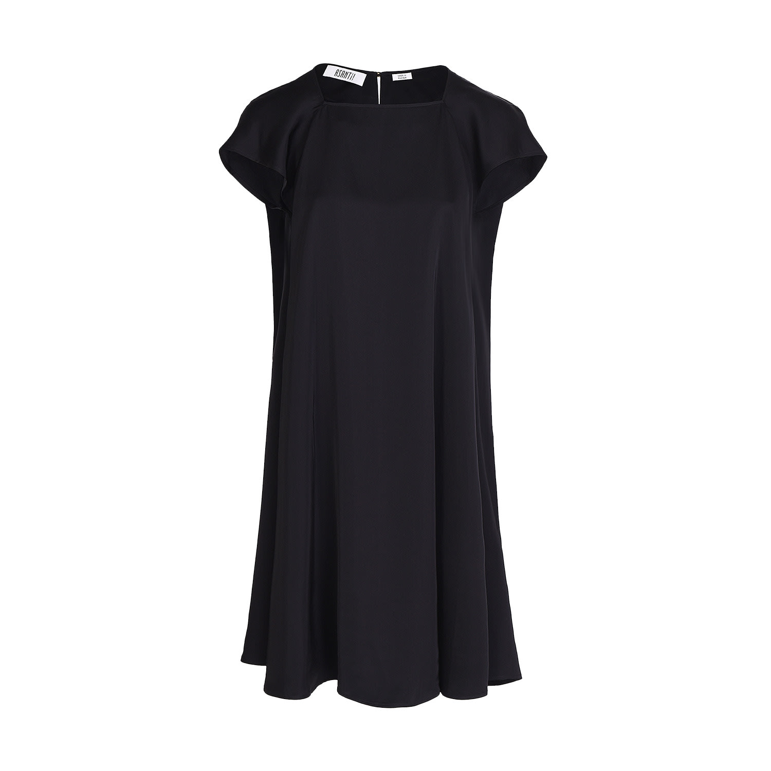 Women’s Selma Babydoll Dress - Black Extra Small Asantii