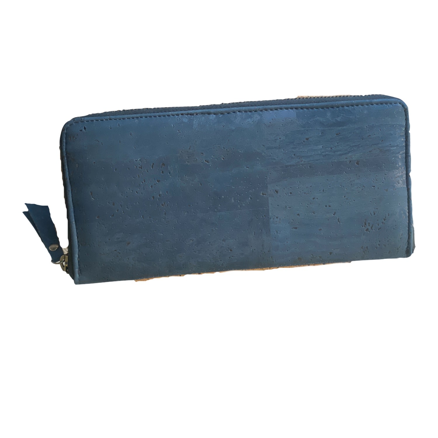 Women’s Just Right Cork Wallet - Blue Tiradia Cork