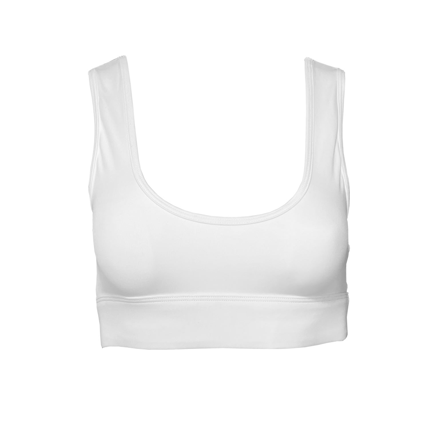 Women’s White Slush Top Large Touch by Adriana Carolina