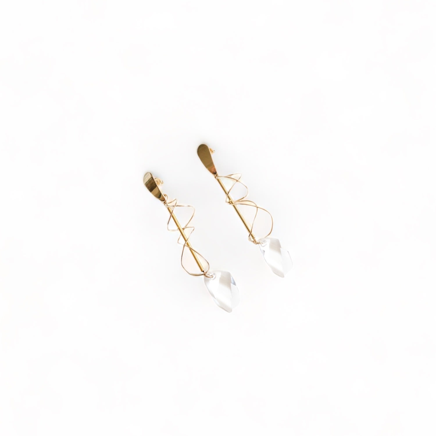 Women’s Gold Spiral Earring Nat Co.