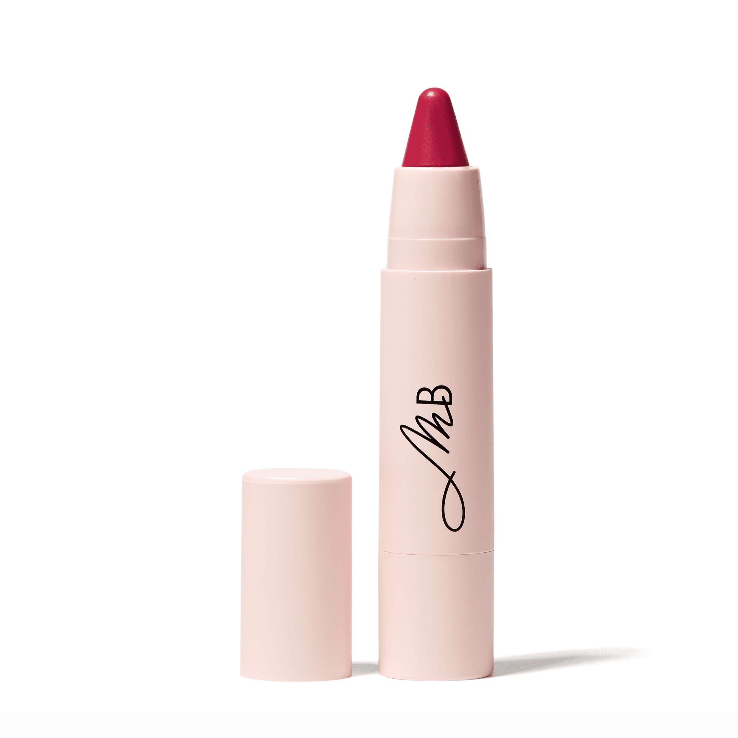 Pink / Purple Kissen Lush Lipstick Crayon - Constance One Size Monika Blunder Beauty
