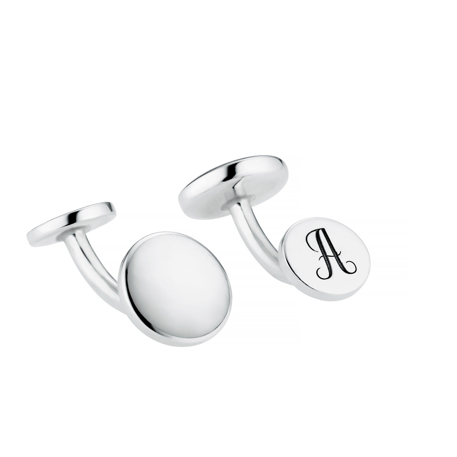 Men’s Personalised Mother Of Pearl Cufflinks Posh Totty Designs