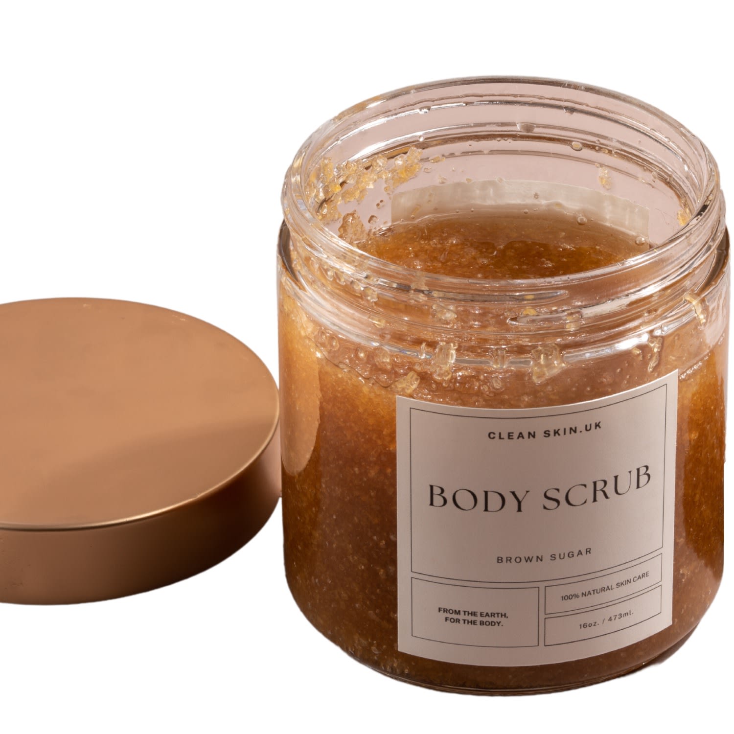 Brown Sugar Body Scrub Large Clean Skin Uk