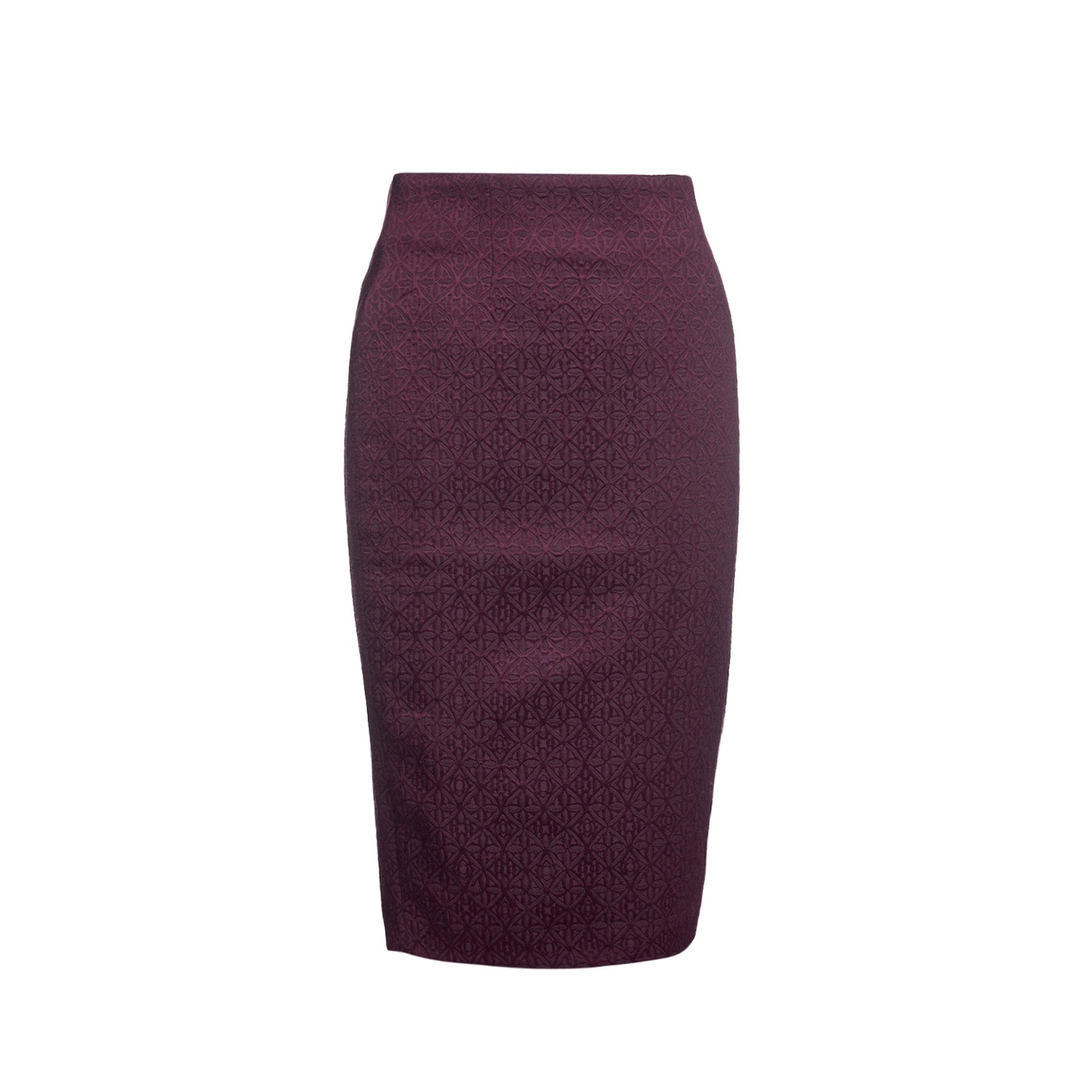 Women’s Pink / Purple Brokart Pencil Skirt Extra Small Conquista