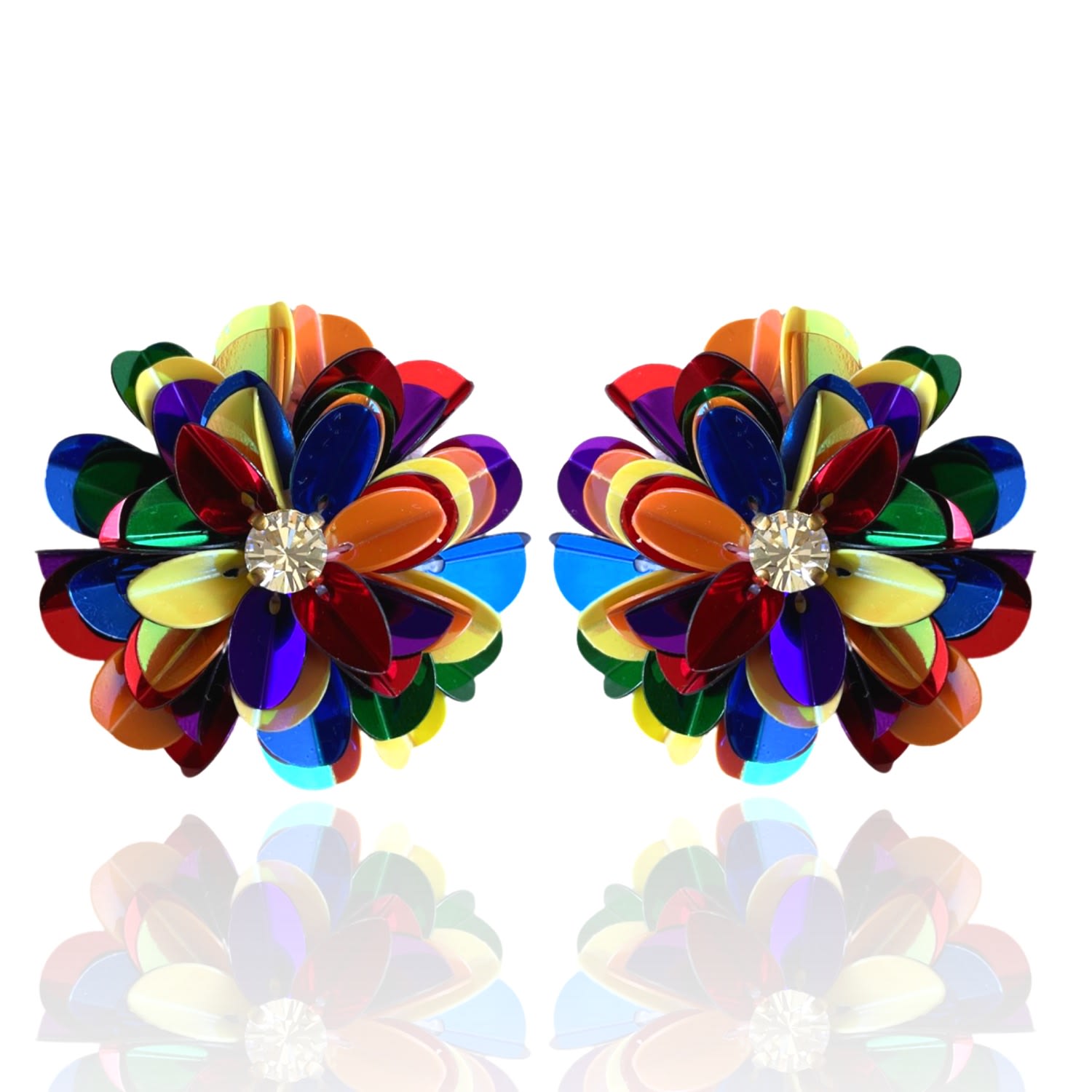 Women’s Rainbow Blossom Studs Pinar Ozevlat