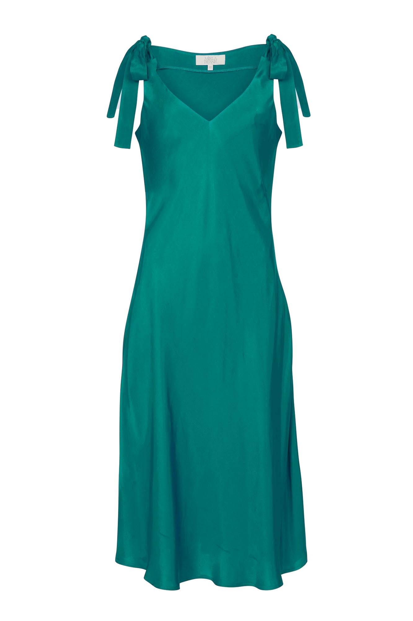 Women’s Isobel Dress Green Small Mirla Beane