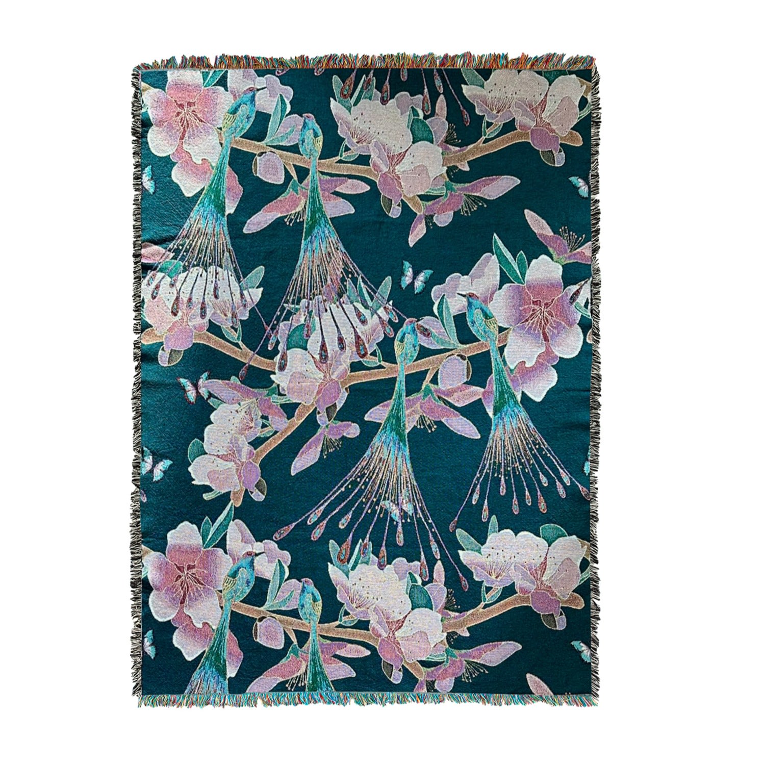 Woven Throw - Blossom Garden Amanda West