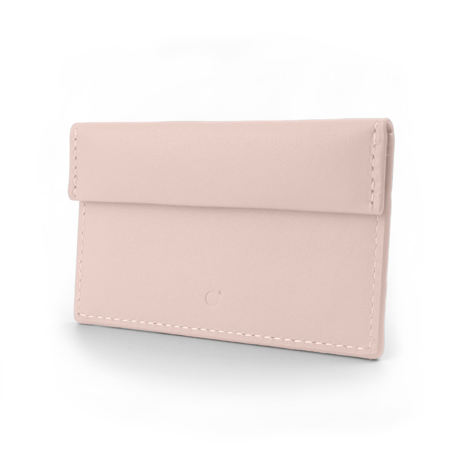 Women’s Rose Gold Compact Leather Coin And Card Holder - Nude Pink Godi.