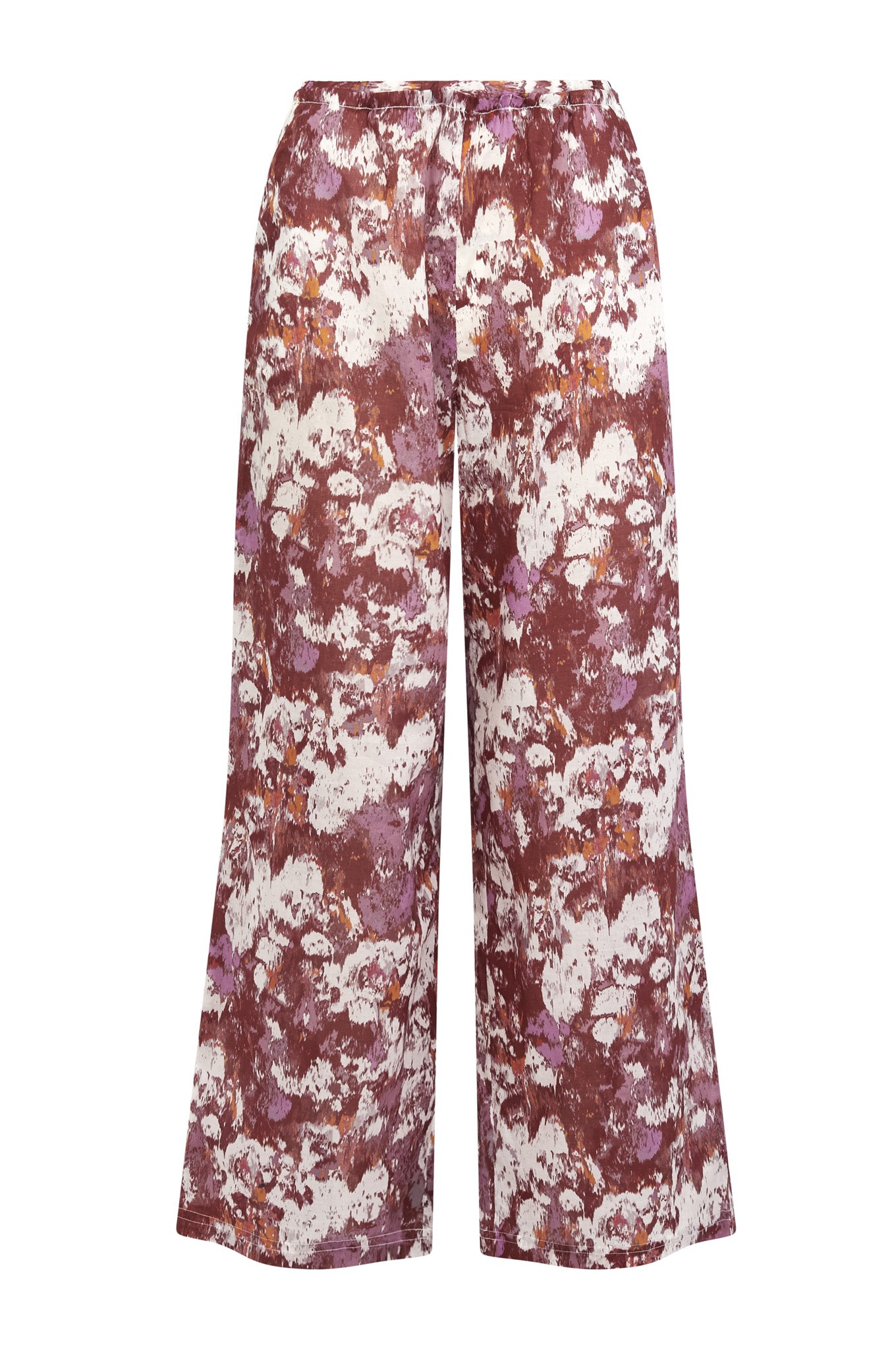 Women’s Nari Palazzo Organic Cotton Trouser - Poppy Red Medium Komodo