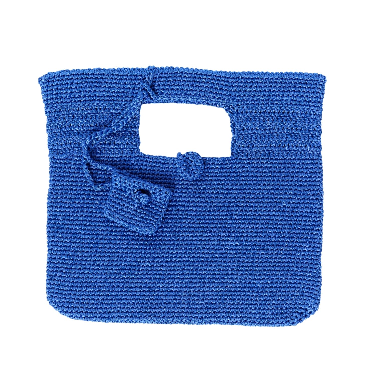 Women’s Santorini Crochet Bag In Sax Blue N’onat