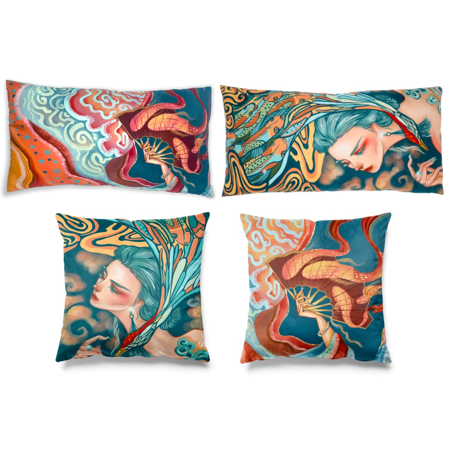 Silk Cushion Family Bundle Suki Wang London