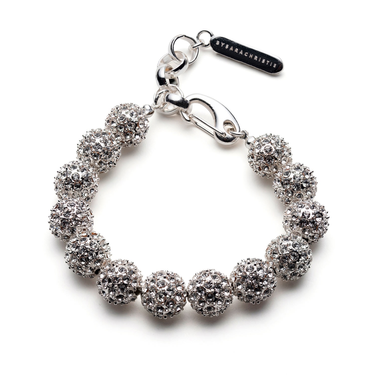 Women’s Silver The Duchess - Bracelet - Crystal Bysarachristie