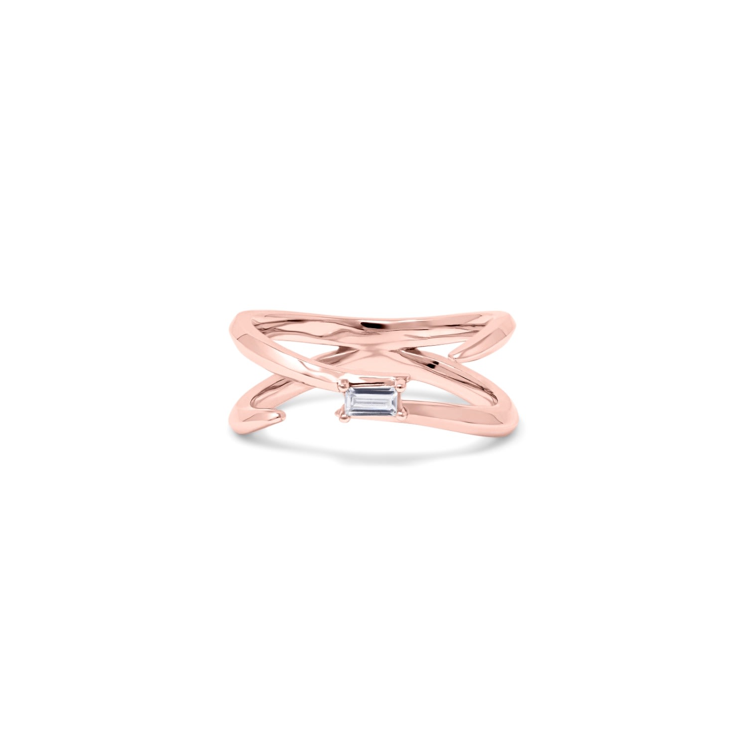 Women’s Dew Ring - 18K Rose Gold Vermeil EdxÃº