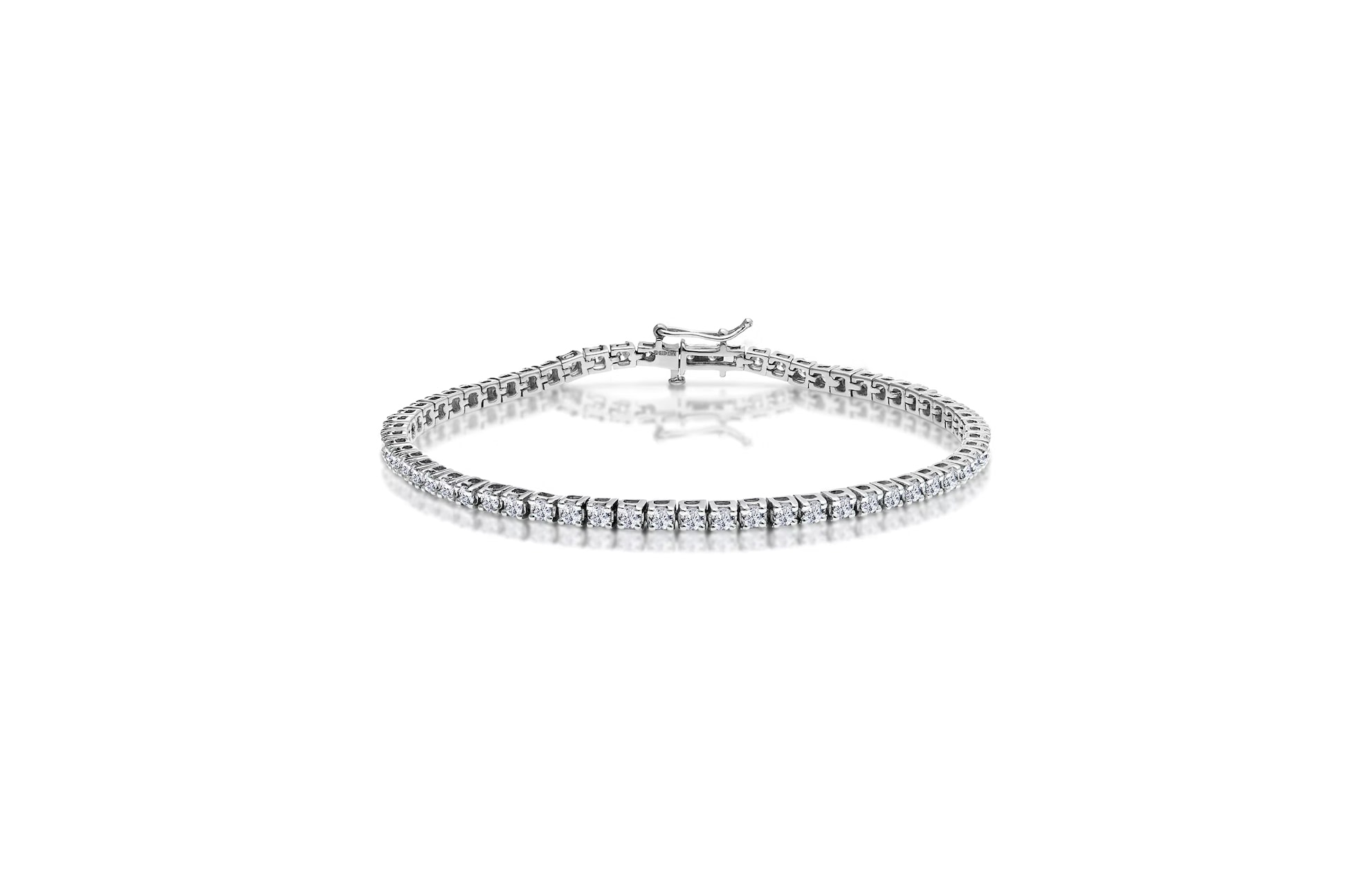 Women’s Sterling Silver Tennis Bracelet - Silver - Silver Spero London