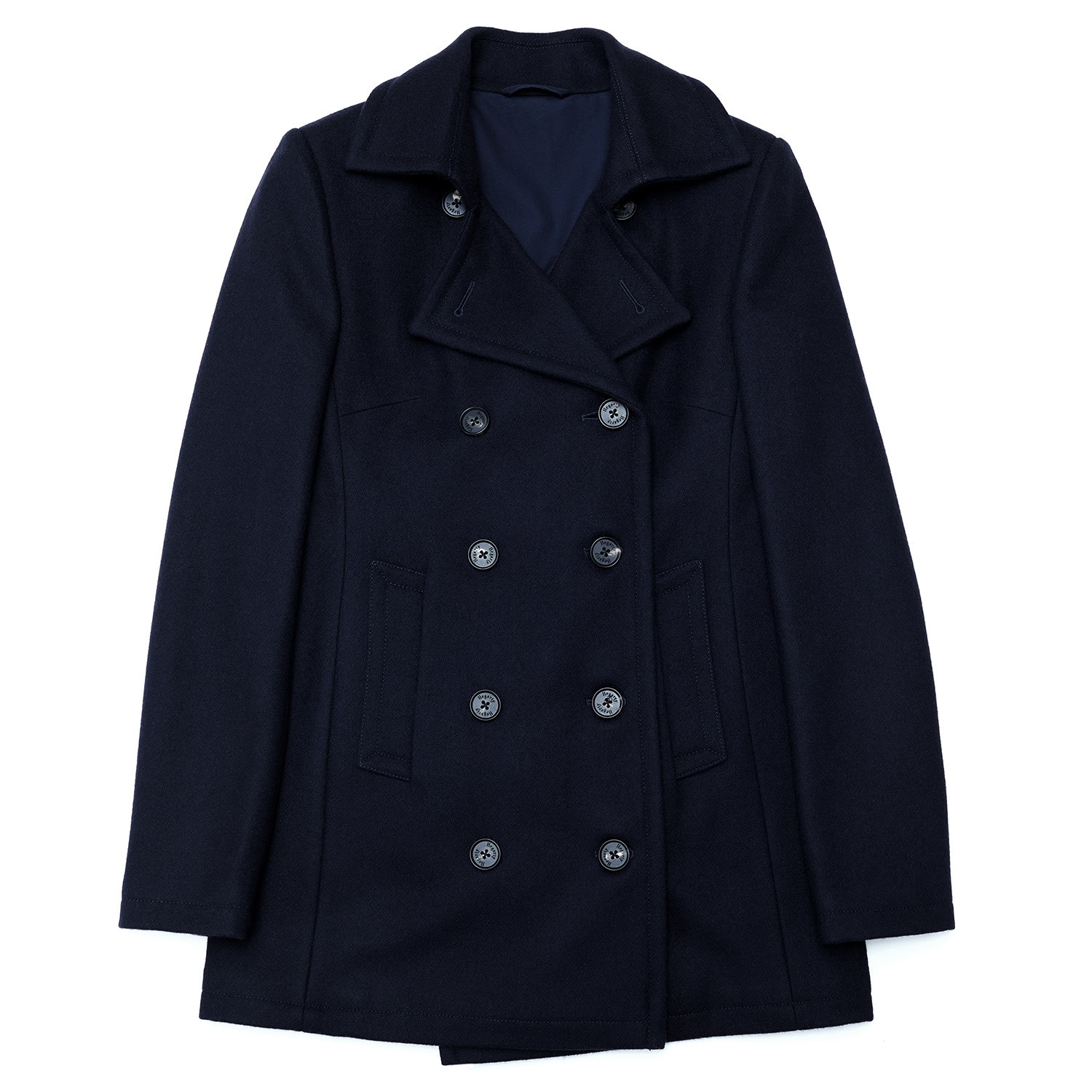 Blue Women’s Pea Coat Navy Extra Small Hegarty