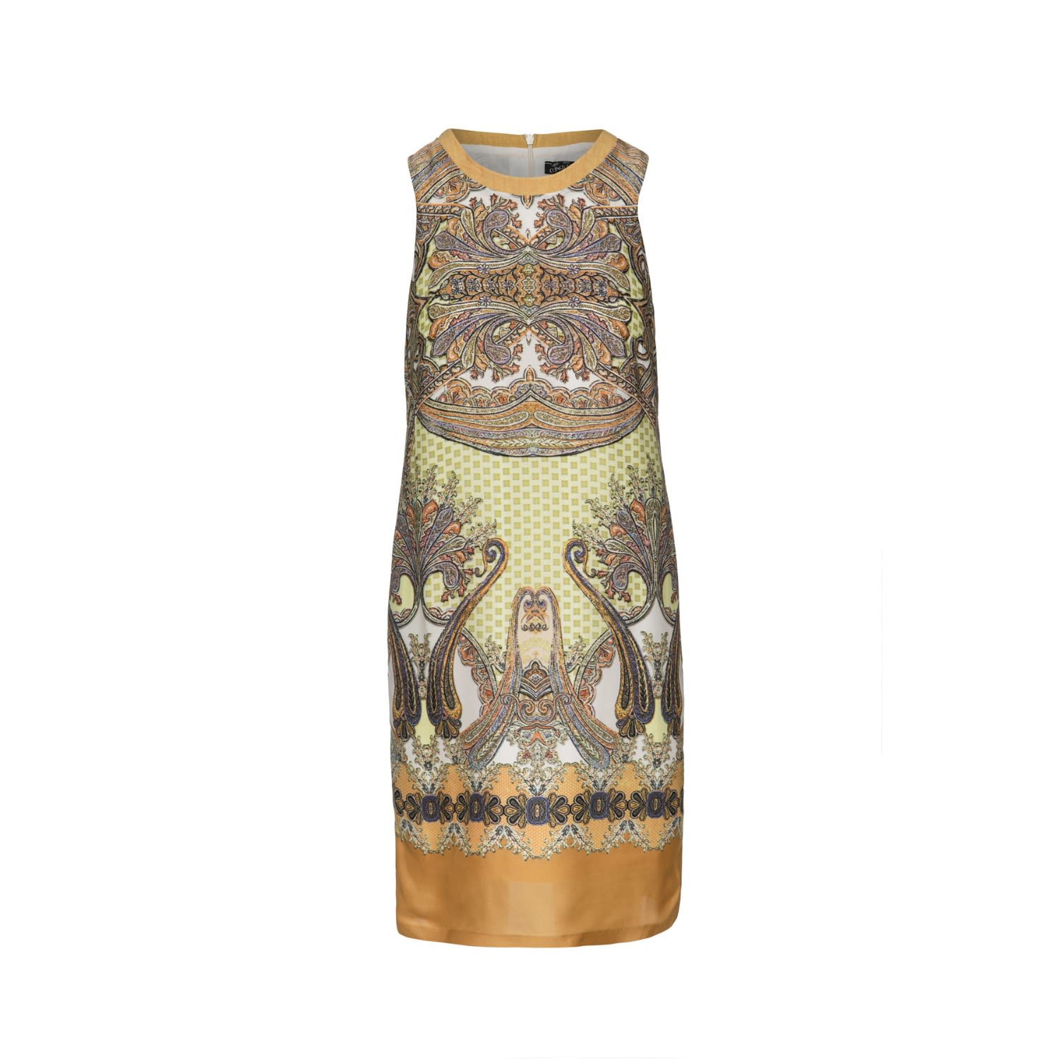 Women’s Paisley Sleeveless Dress Small Conquista