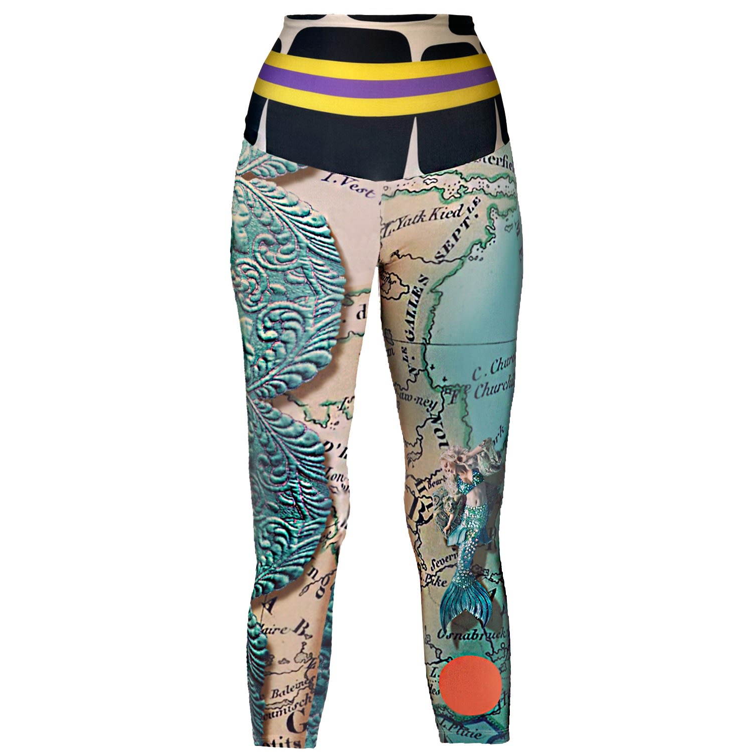 Women’s Leggings Mermaidien Shuffle S/M Ipng Design