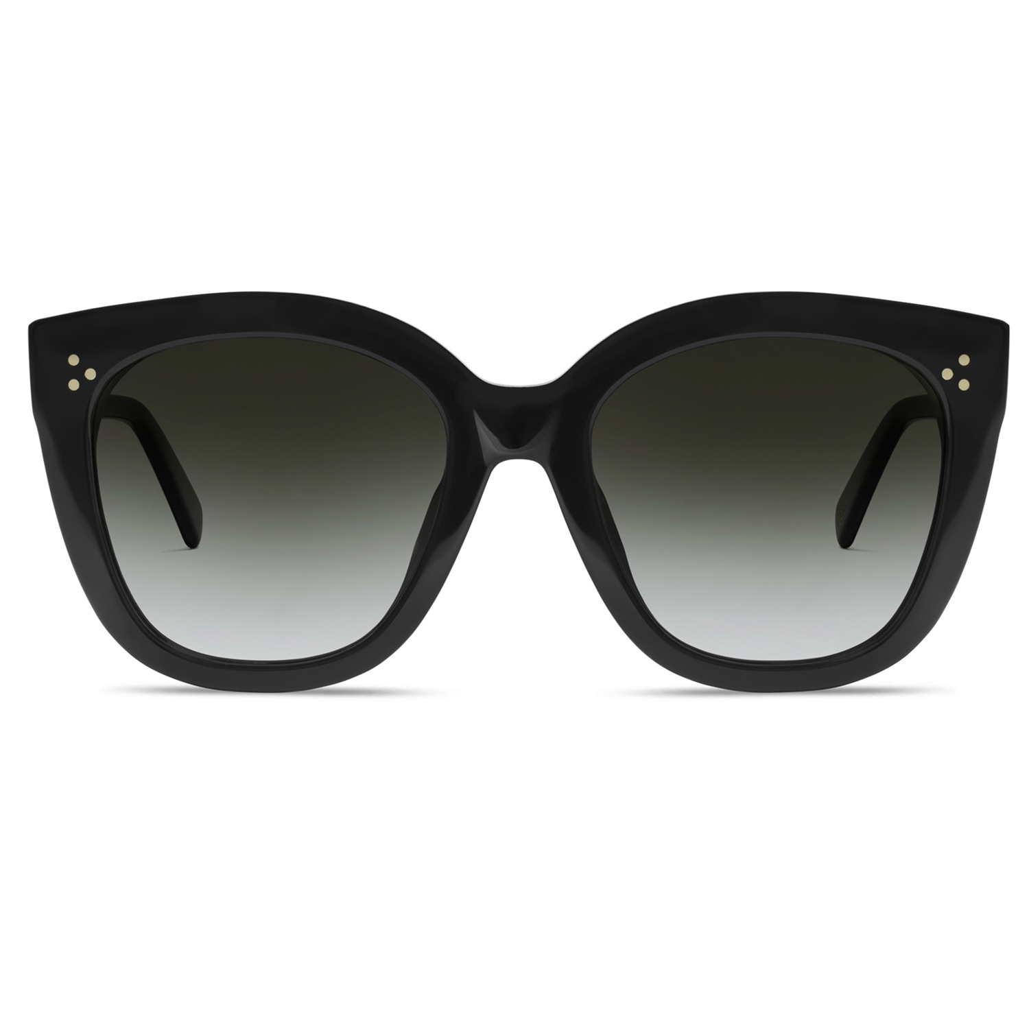 Women’s Imogen Sunglasses Jet Black Cubo Eyewear London