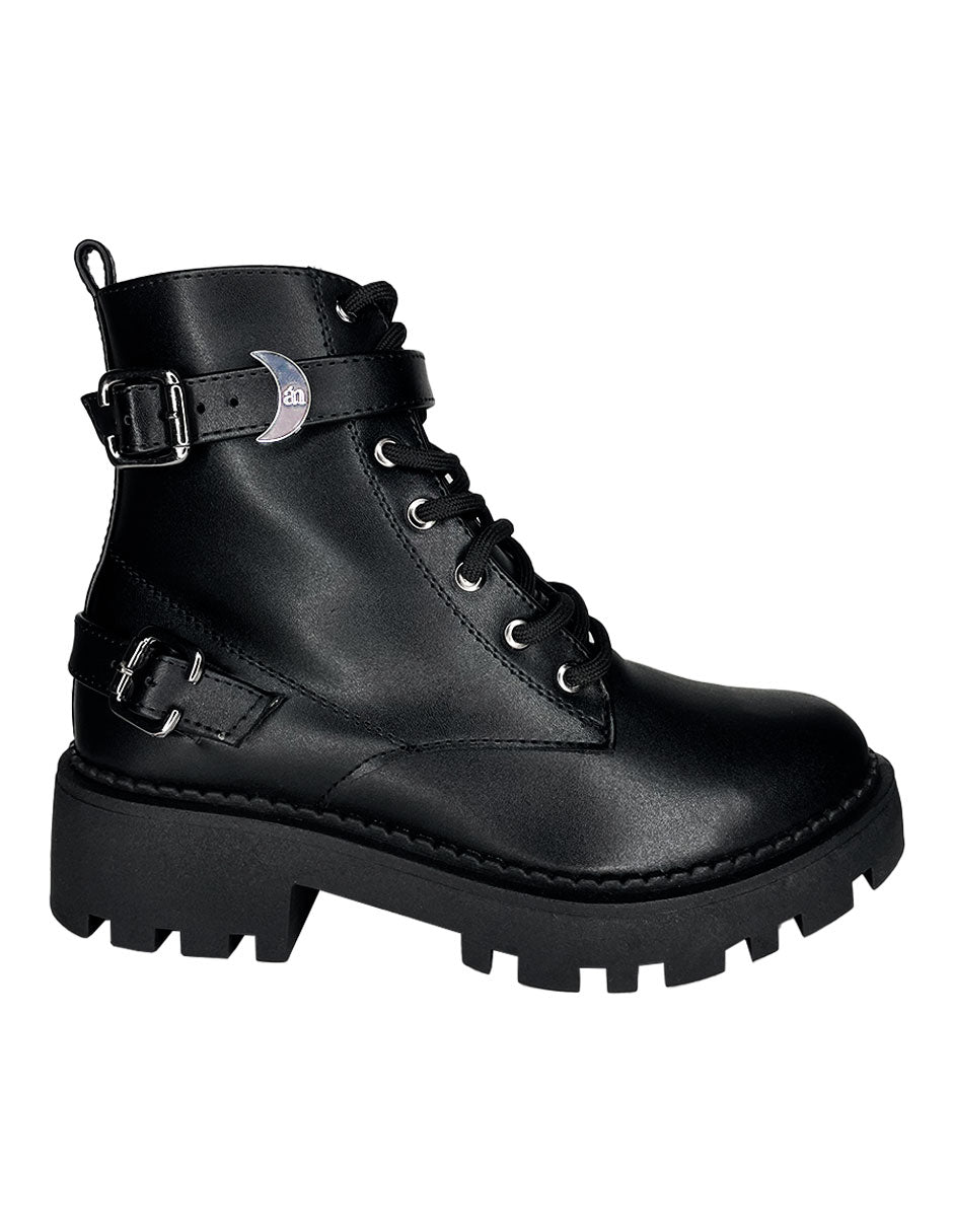 Women’s The Julieta Black- Combat Boots 3.5 Uk Elán Choose Your Way