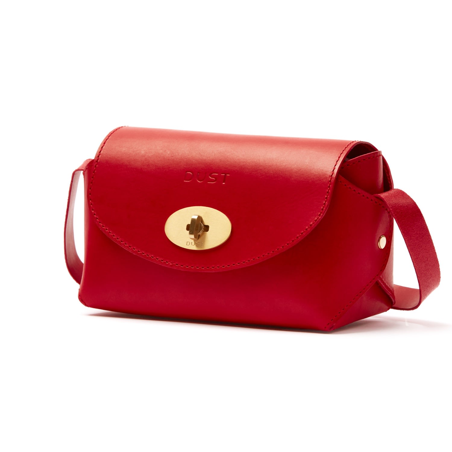 Women’s The Small Box In Leather Red The Dust Company