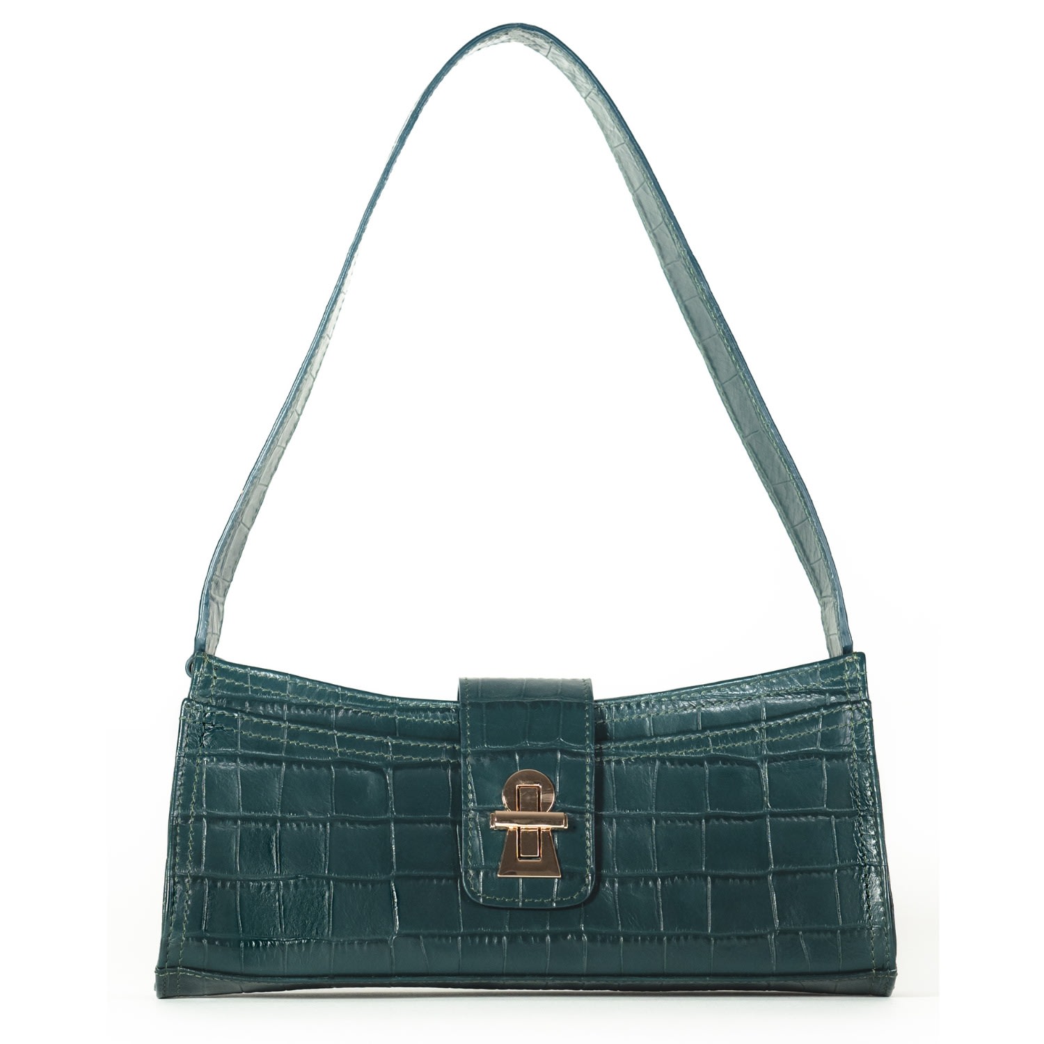 Women’s Elyssa Baguette Bag - Green Citizens of Carthage