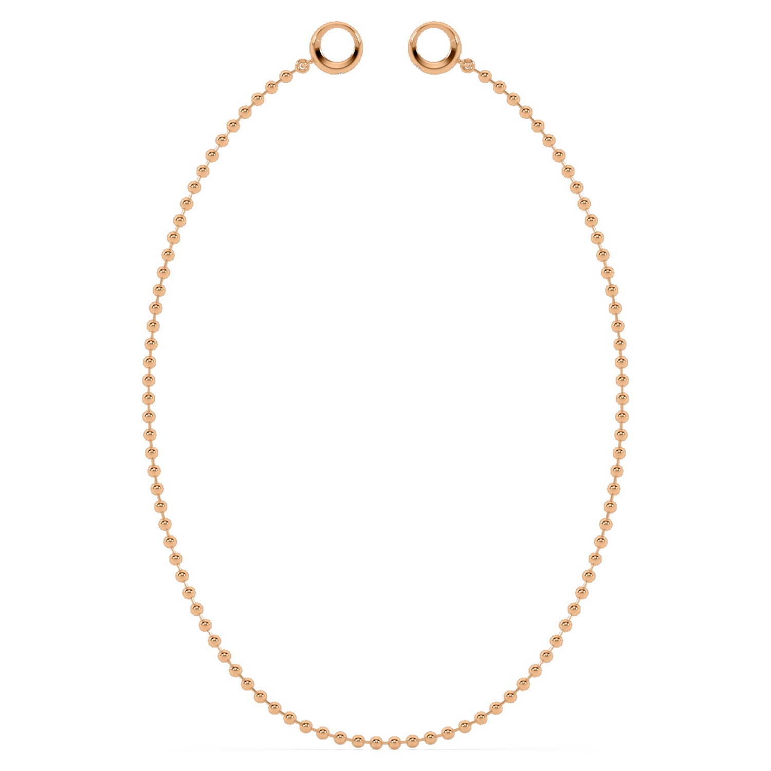 Women’s Baby Sphere Choker - Rose Gold Oni Fine Jewelry