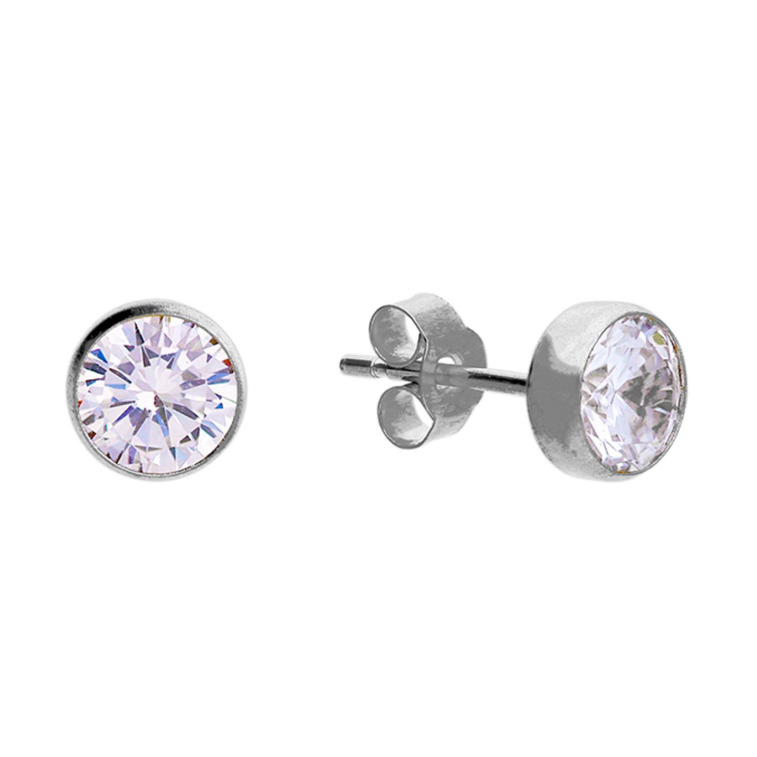 Women’s Avani White Gold Studs Lavanya Jewellery Gb