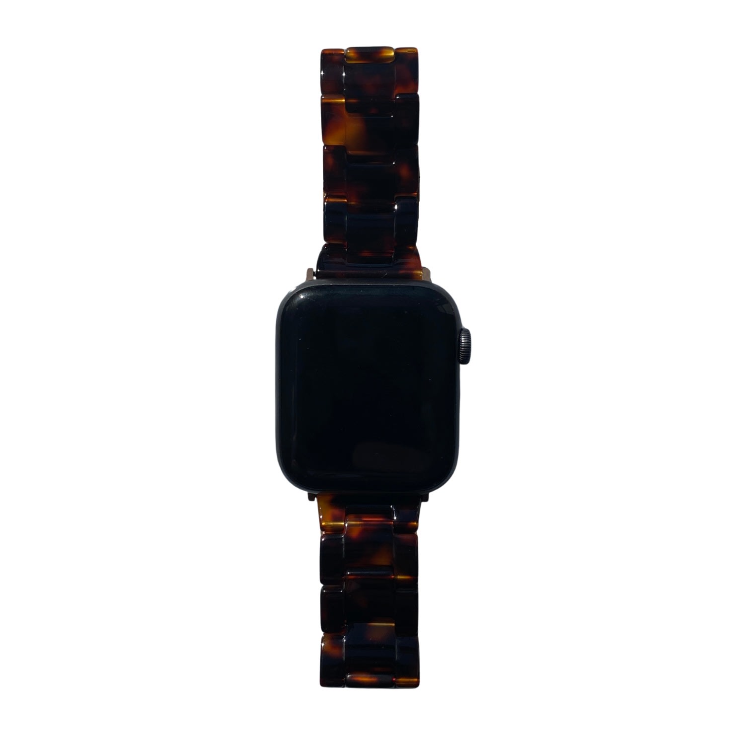 Women’s Black / Brown Apple Watch Band In Tortoise Small Closet Rehab