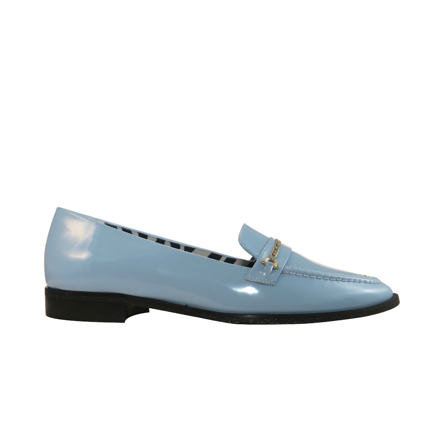 Women’s Charlotte Blue Leather Loafers 5 Uk Atelier De Charlotte