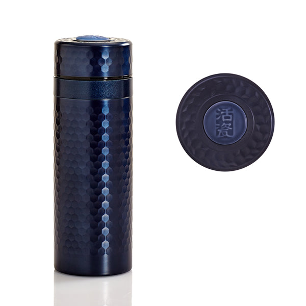 Harmony Stainless Steel Travel Mug With Ceramic Core - Blue Acera