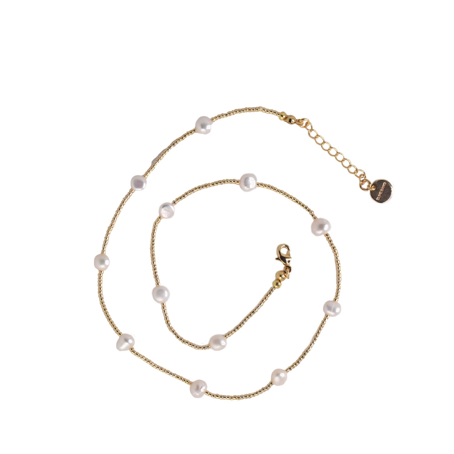 Women’s Gold Zita Necklace Eline Bang