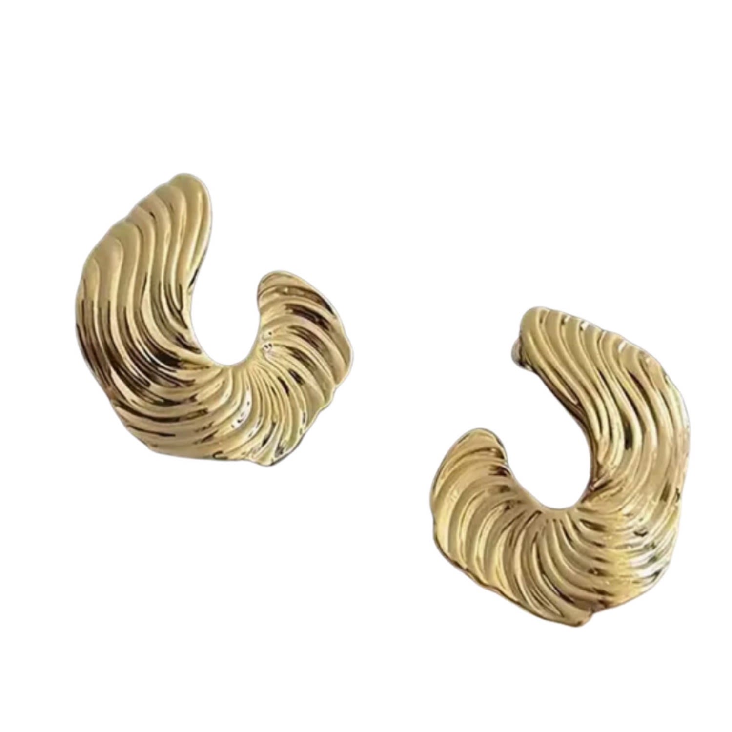 Women’s Gold Tania Earrings Celine Collective