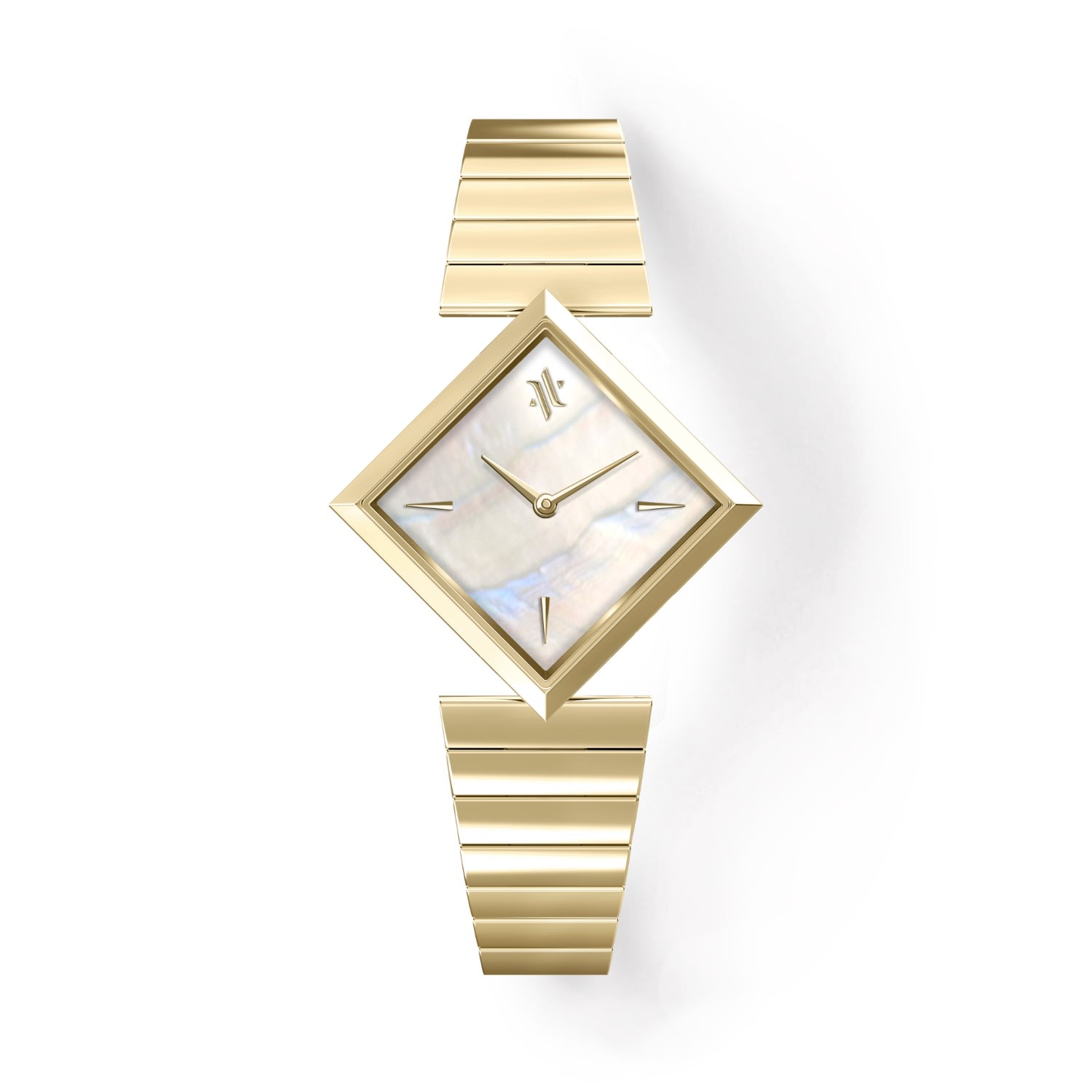 Women’s White Luna Pearl Watch - Gold One Size Vanna