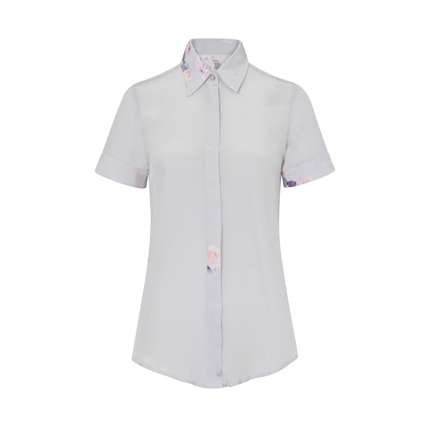 Women’s Grey Classic Shirt Silver Extra Small Sophie Cameron Davies